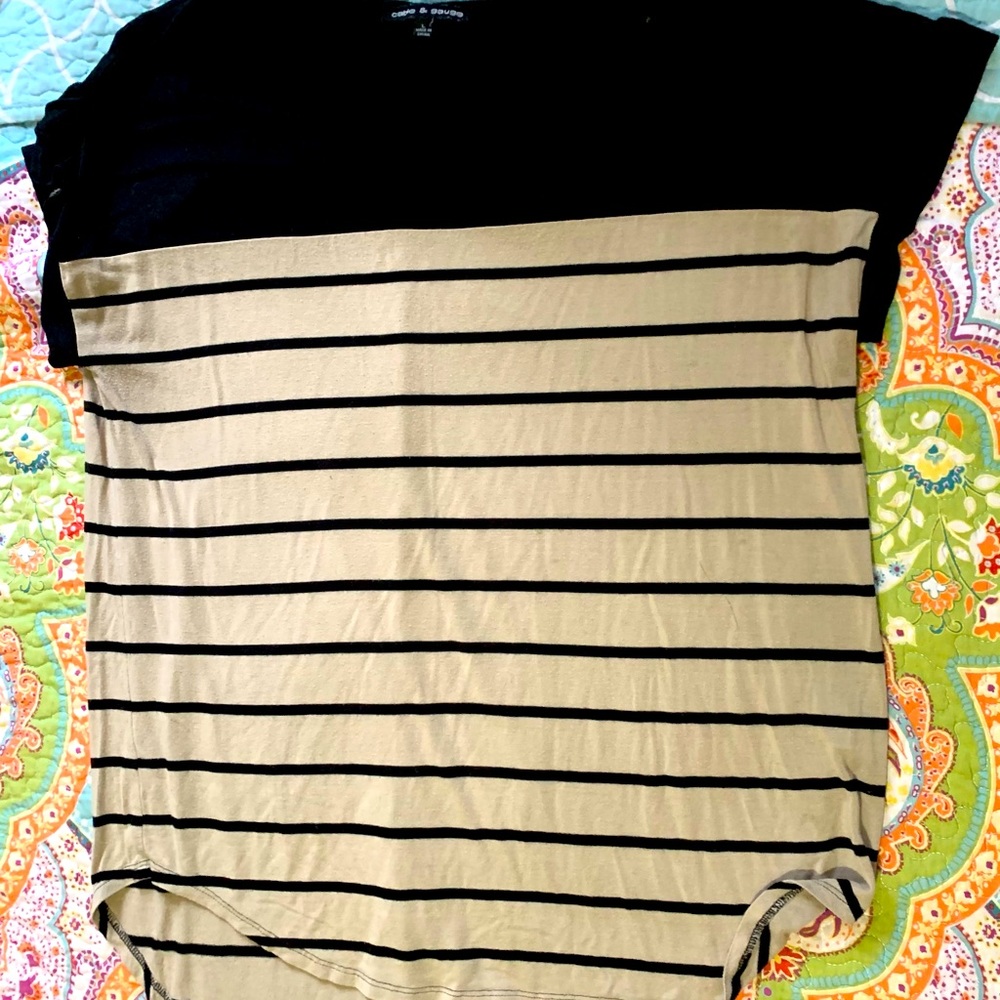Cable & Gauge blouse, size L